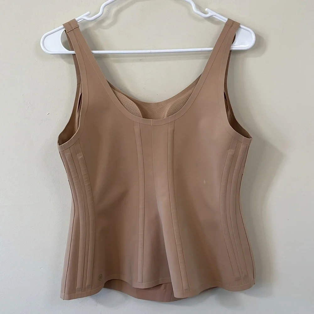 Honeylove Boldness Tank Shapewear Rose Tan Size XL - Picture 5 of 7